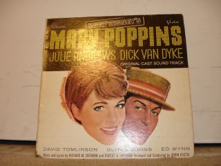 BV 4026 Walt Disney Mary Poppins Monaural LP 1960S