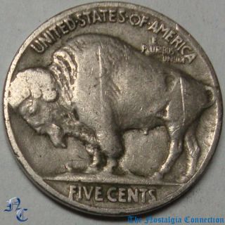 1936 Buffalo Nickel 5 Cents Coin C460 Very Good VG
