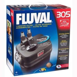 Fluval 305 Aquarium Power Canister Filter 260 GPH A211