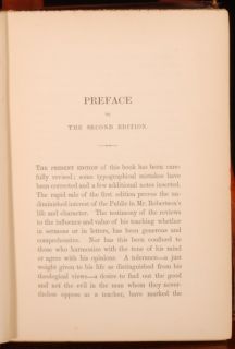 1866 2 Vol Life Frederick Robertson Brighton Brooke