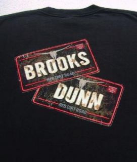 Brooks Dunn Red Dirt Road Large T Shirt Vintage Vtg