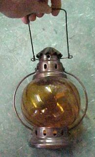 Metal Amber Glass Votive Tea Light Candle Holder See