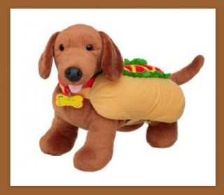 Build A Bear Hot Diggity Dog Dachshund Wiener Pup New
