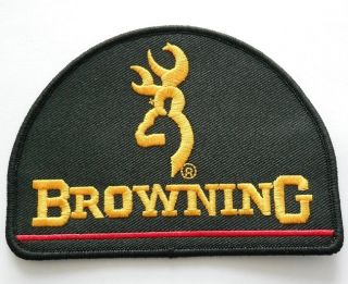 Browning Firearms Gun Jacket Hunting Rifle Iron Patch