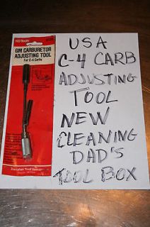   ADJUSTING TOOL KD TOOLS USA GM/C 4 CARBS NEW DADS SPARE CLEANING BAR