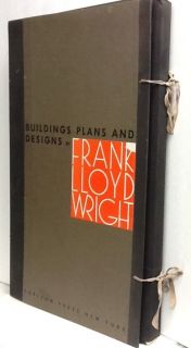 Buildings Plans and Designs FRANK LLOYD WRIGHT 100 Prints Limited Ed 