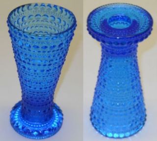 Iittala Toikka Kastehelmi Vintage Turquoise Blue Vase/Candlestick 