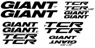 Giant TCR Bike Decals MTB DH Glory Faith Trance Anthem XTC Reign STP 