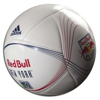 adidas MLS Capitano 2012 Soccer Ball New York Red Bull New / White 