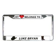 Luke Bryan License Plate Frame Want Another Singer Email US and Well 