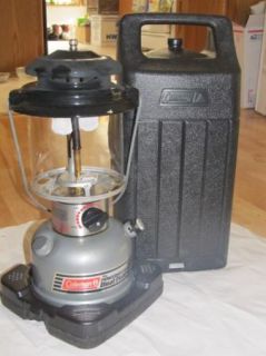 Coleman Two Mantle Dual Fuel Powerhouse Lantern with Hard Shell Carry 