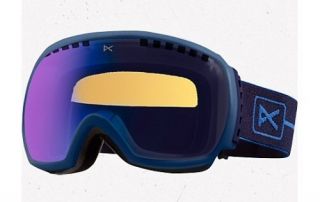 New Anon Comrade Blue Solex Mens Burton Ski Snowboard Goggles 2012 