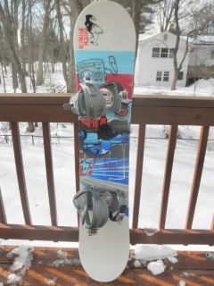 Burton Punch Snowboard with Ride LS Bindings 140cm