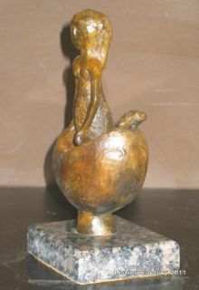 Sergio Bustamante The Mermaid Bronze Sculpture Signed and Numbered 