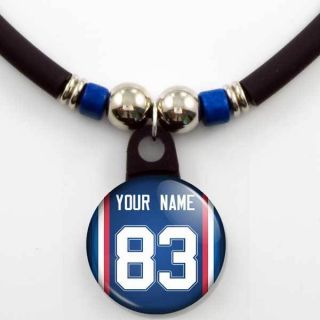Buffalo Bills Personalized Football Jersey Necklace
