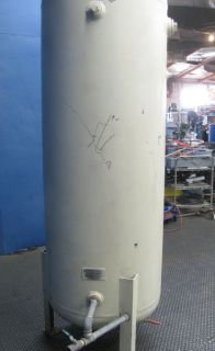 buehler 240gal vertical air compressor tank