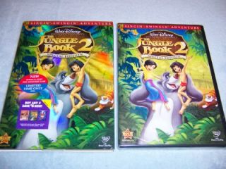 New Walt Disneys The Jungle Book 2 DVD Special Edition