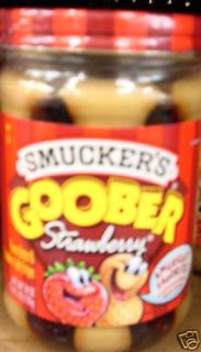 Smuckers Goober Jelly and Peanut Butter Strawberry