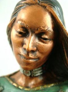 Pardell Bronze Limited Legends Native Woman Child