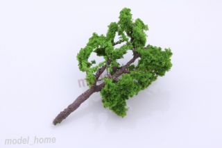   12cm Green Simulation Model Tree Layout Train View Building HO Scale