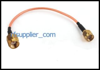 12in RP SMA Male to RP SMA Plug RF Pigtail Cable RG316