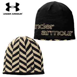 Ladies Under Armour Reversible Golf Beanie Hat New Out