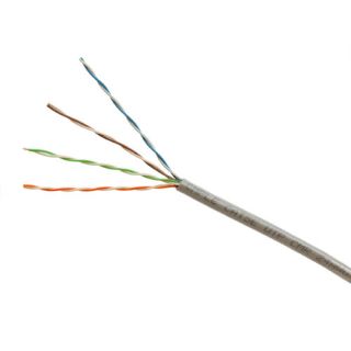   UTP Solid Light Gray Network Ethernet Cable Bulk Wire RJ45 LAN
