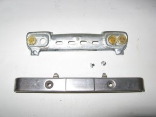   1958 1960 Tonka Truck Grille with Headlights Bumper Parts Grill