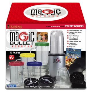 Brand New Magic Bullet Express 17 pc. Blending System Blender