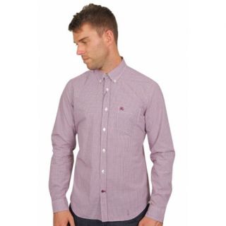 Burberry Brit Fred Gingham Shirt in Violet New All Sizes