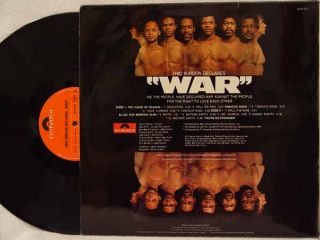 ERIC BURDON AND WAR   Black Mans Burdon LP (RARE German Import on 