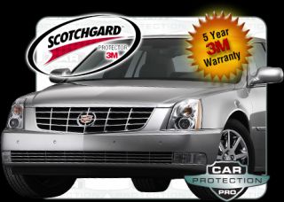 Cadillac DTS 2013 2012 2011 3M Scotchgard Clear Bra Paint Protection 