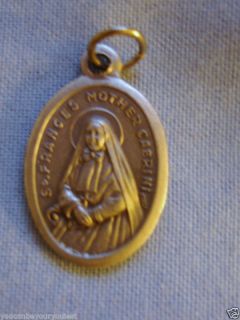 Catholic Saint Medal Mother Frances Xavier Cabrini