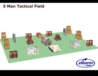 Paintball Air Bunker Package   5 Man Tactical