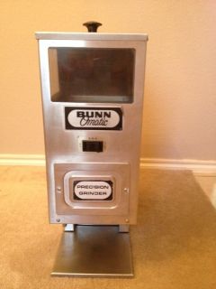 Bunn G9 HD Single Hopper Portion Control Coffee Bean Grinder Machine