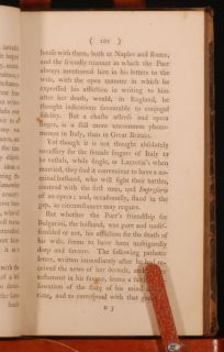 1796 3 Vols Memoirs Abate Metastasio Charles Burney