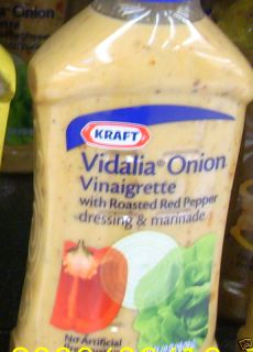 KRAFT VIDALIA ONION VINAIGRETTE DRESSING 16 OZ