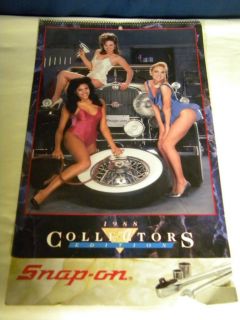 1988 Collectors Edition Snap on Calendar Vintage
