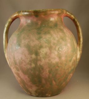 Burley Winter Art Pottery Carnelian II Large Handled Vase