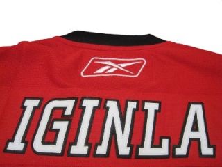   Reebok Jarome Iginla Hockey Jersey 12 Calgary Flames 2XLarge
