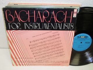 Burt Bacharach for Instrumentalists LP Music Minus One MMO 1058 Jack 