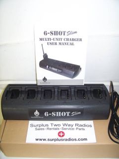 New Gang Charger for Motorola CP200 PR400 CP150 Radios