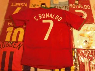  12 13 C Ronaldo Portugal Home Jersey