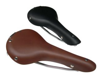 Brook Style Cardiff Cambria Gull Leather Bike Seat