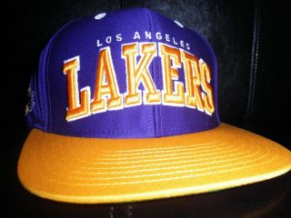   Lakers Adjustable Snapback Hat Cap OSFA Bryant Bynum Jersey