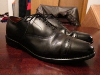 Allen Edmonds Byron Leather Cap Toe Oxford Job Interview Dress Shoes 
