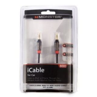   Icable 800 Auxiliary Aux Cable for iPhone 4S 4 iPod Touch 4G 7