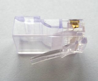   Crystal Modular Plug UTP LAN Network Connector Cables Adapters