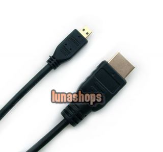 Micro HDMI Male to HDMI Male Adapter Cable for Blackberry Playbook 