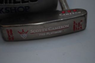Titleist Scotty Cameron Pro Platinum Newport Mil Spec 4 Putter #7102